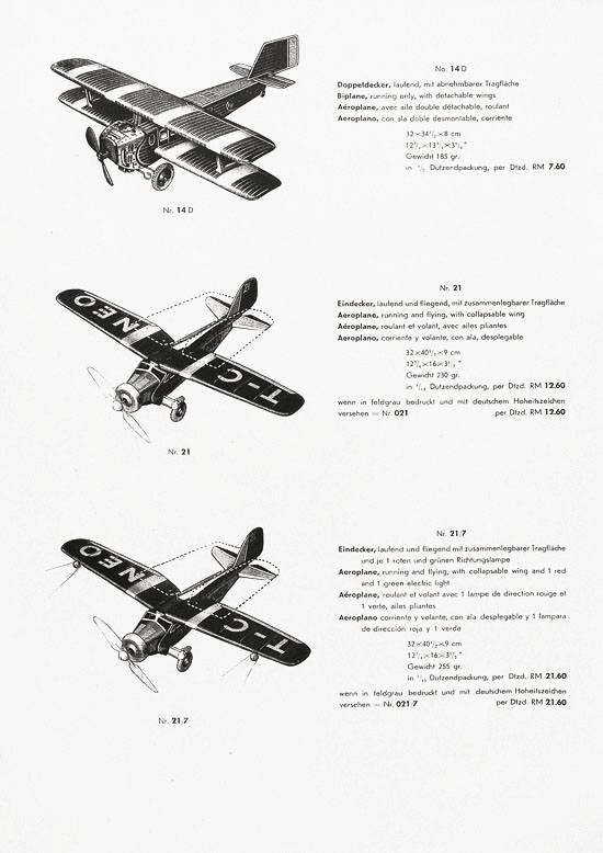 Tipp & Co. Katalog 1937