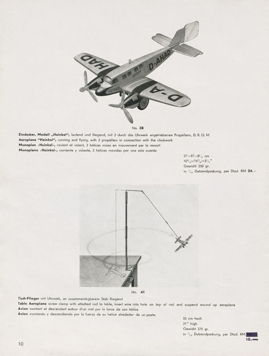 Tipp & Co. Katalog 1939