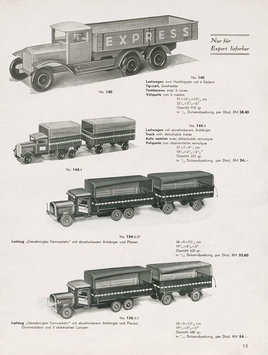 Tipp & Co. Katalog 1939