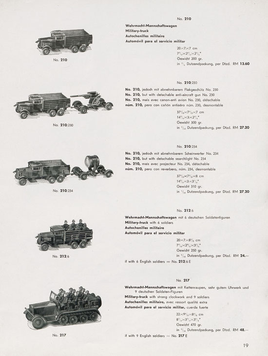 Tipp & Co. Katalog 1939