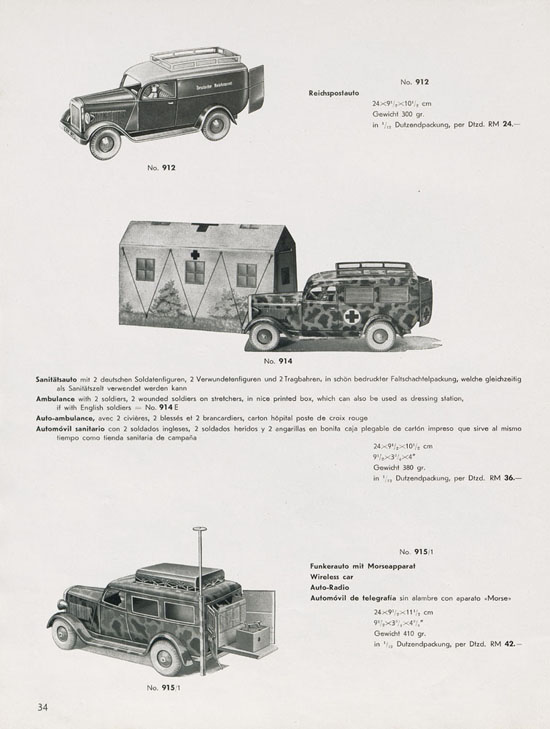 Tipp & Co. Katalog 1939