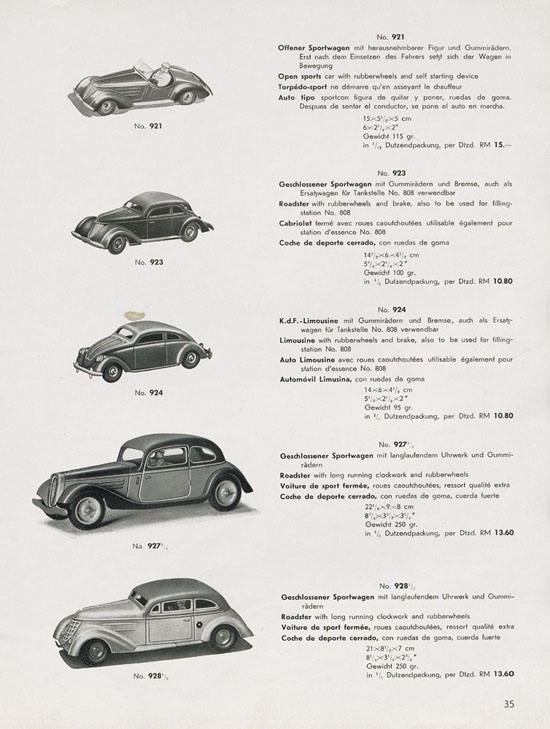 Tipp & Co. Katalog 1939