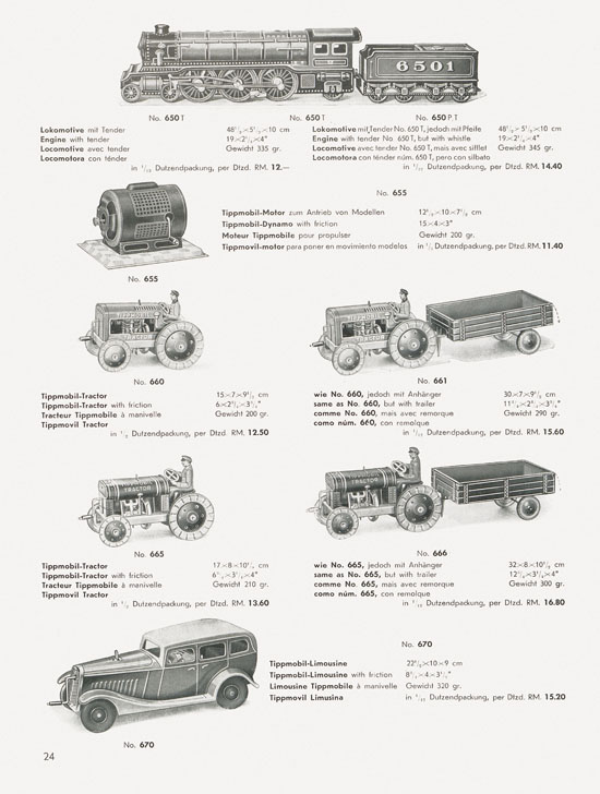 Tipp & Co. Katalog 1935