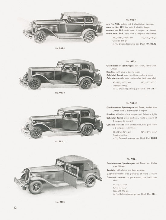 Tipp & Co. Katalog 1935