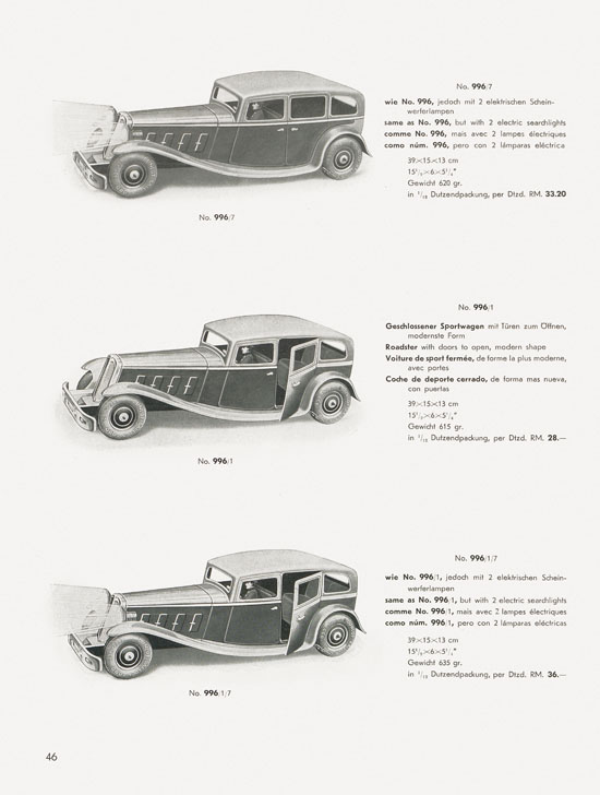 Tipp & Co. Katalog 1935