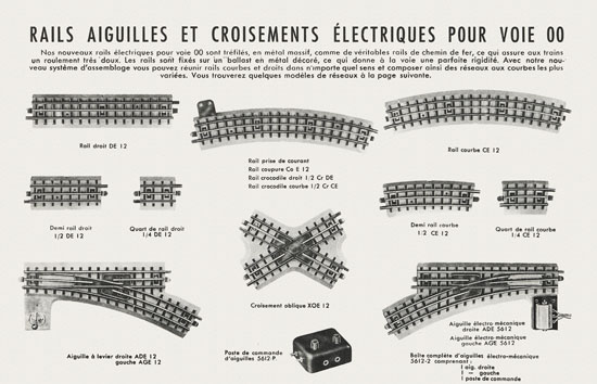 Trains JEP Serie 56 catalogue 1950