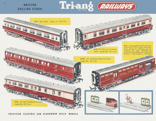 Tri-ang Railways catalog 1956