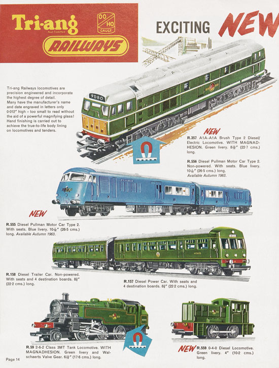 Tri-ang Railways catalog 1963