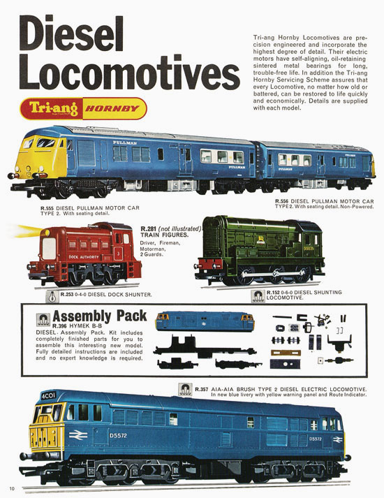 Tri-ang Hornby Minic catalogue 1968