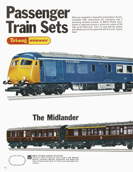 Tri-ang Hornby Minic catalogue 1968