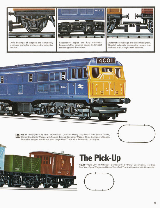 Tri-ang Hornby Minic catalogue 1968