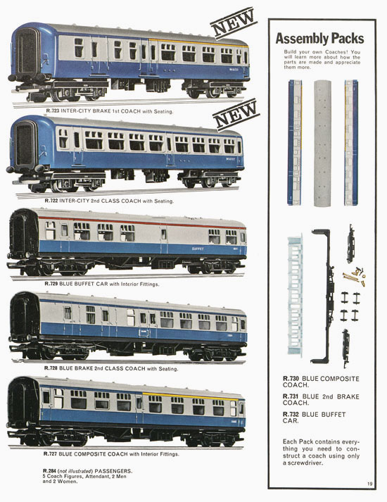 Tri-ang Hornby Minic catalogue 1968