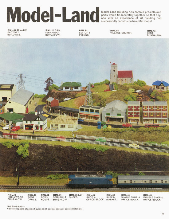 Tri-ang Hornby Minic catalogue 1968