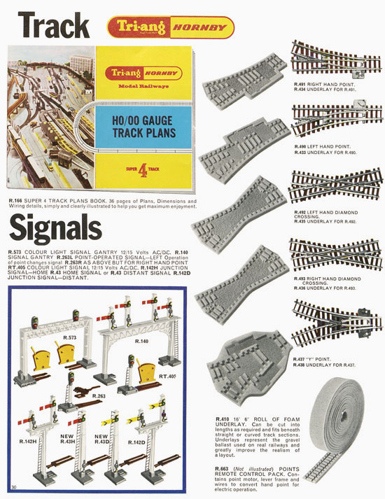 Tri-ang Hornby Minic catalogue 1968