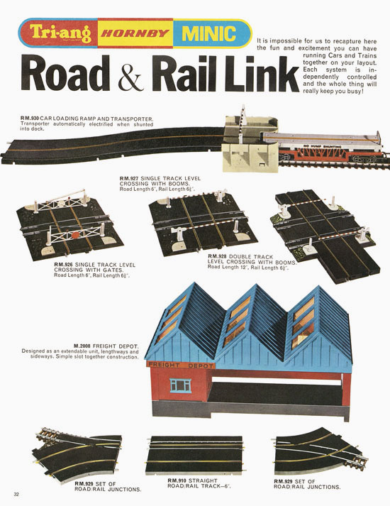 Tri-ang Hornby Minic catalogue 1968