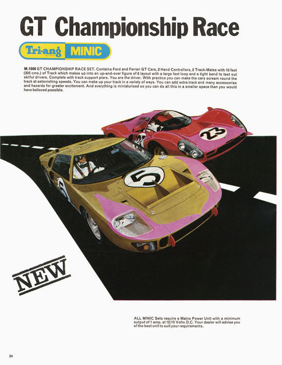 Tri-ang Hornby Minic catalogue 1968