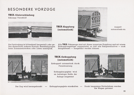 Trix Katalog 1952