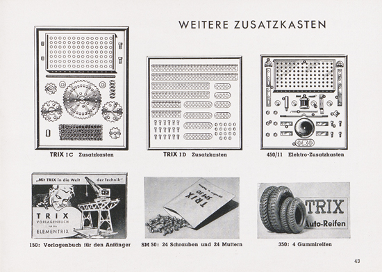 Trix Katalog 1952