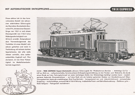 Trix-Express Katalog 1953