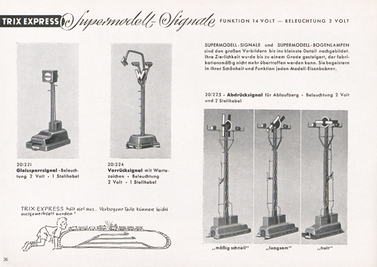 Trix-Express Katalog 1953