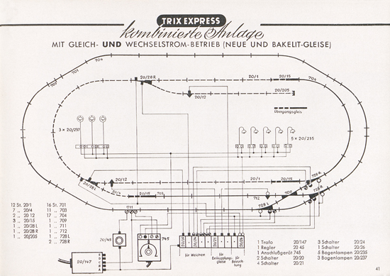 Trix-Express Katalog 1953