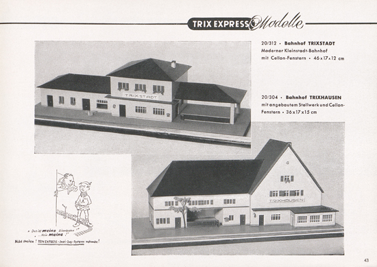 Trix-Express Katalog 1953