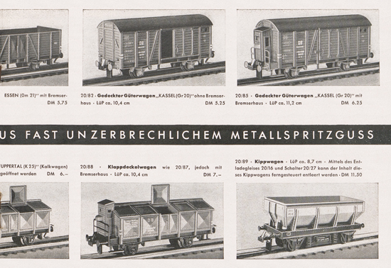 Trix-Express Katalog 1954