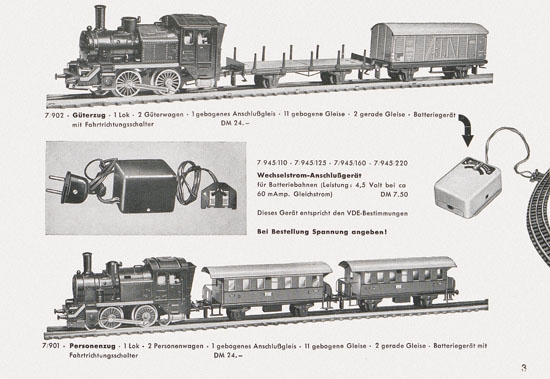 Trix-Express Katalog 1955