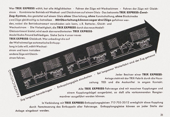 Trix-Express Katalog 1955