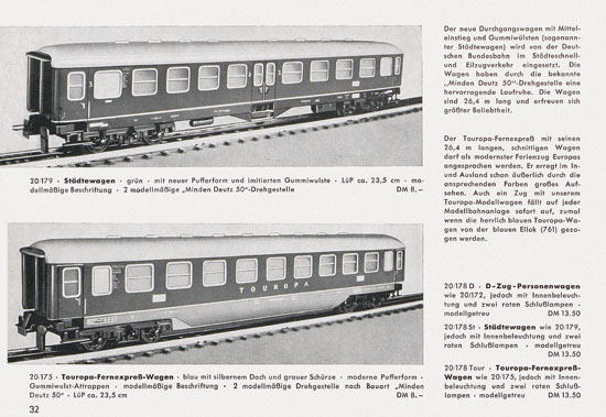 Trix-Express Katalog 1955