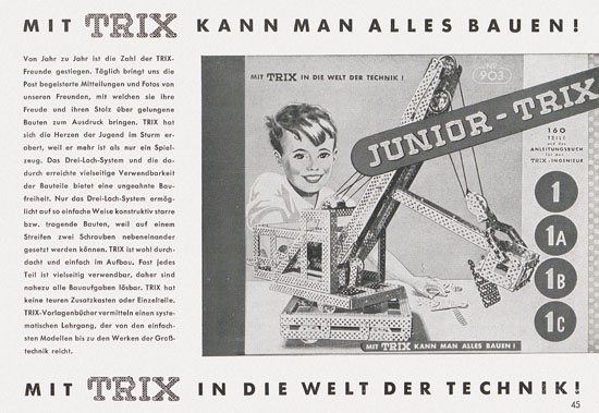 Trix-Express Katalog 1955