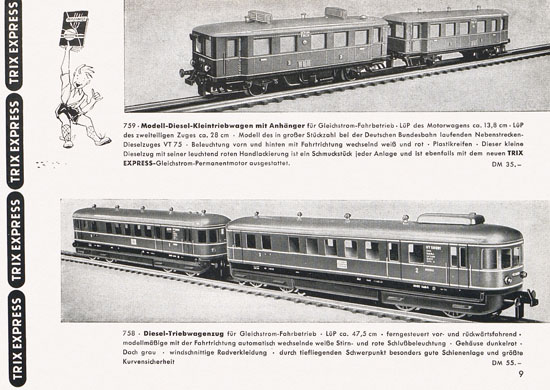 Trix-Express Katalog 1956