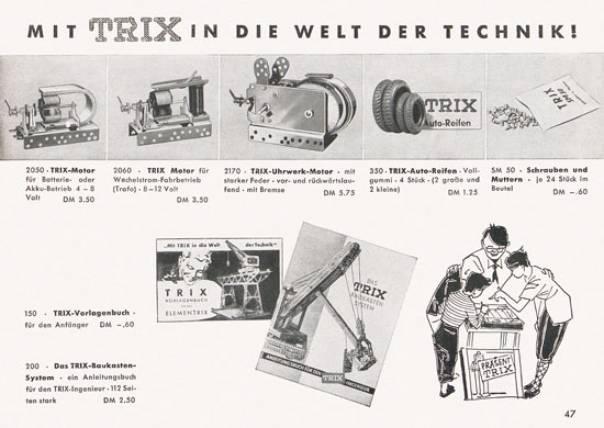 Trix-Express Katalog 1956