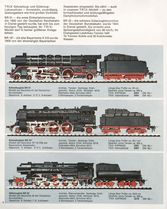 Trix Katalog 1966