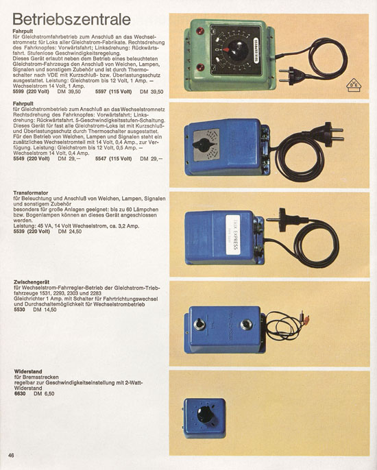 Trix Katalog 1966