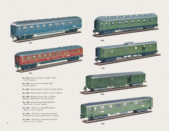 TRIX catalogue U.K. Edition 1964