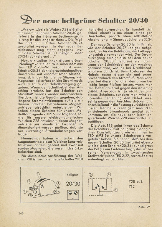 Trix Express Dienst 9 1957