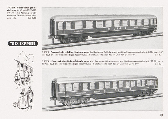 Trix Express Katalog 1957