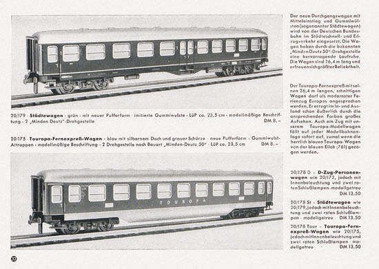 Trix Express Katalog 1957