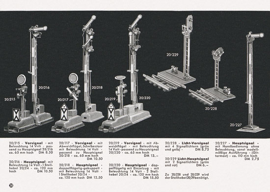 Trix Express Katalog 1957