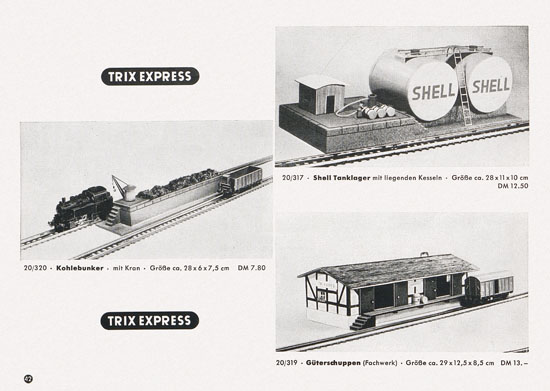 Trix Express Katalog 1957