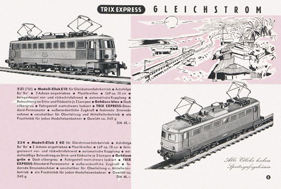 Trix Express Katalog 1959