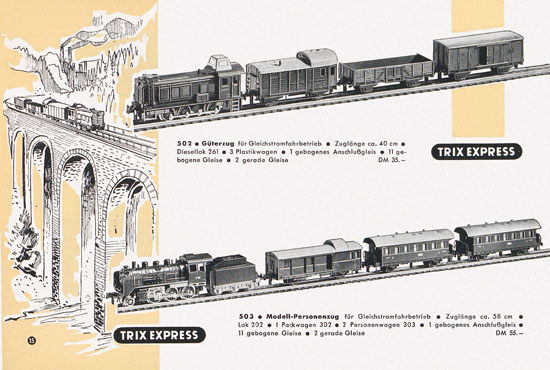 Trix Express Katalog 1959