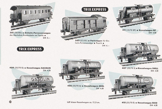 Trix Express Katalog 1959