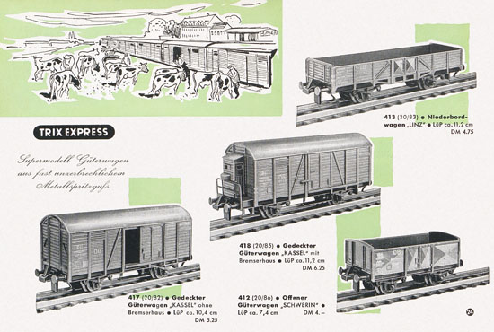 Trix Express Katalog 1959