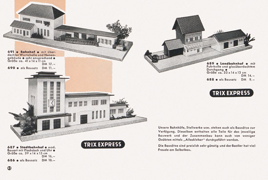 Trix Express Katalog 1959