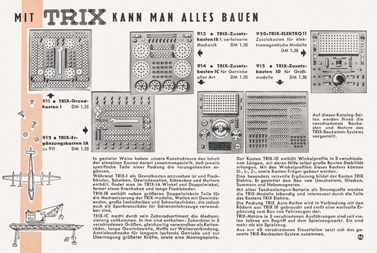 Trix Express Katalog 1959