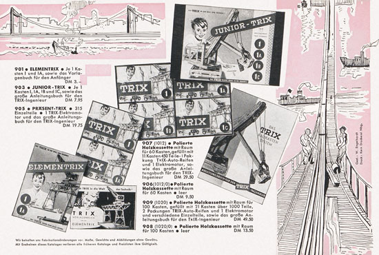 Trix Express Katalog 1959