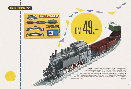 Trix Express Katalog 1961