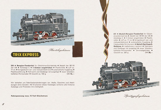 Trix Express Katalog 1961